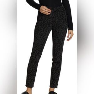 R13 High Rise Skinny size 27 leopard print corduroy Made in Italy